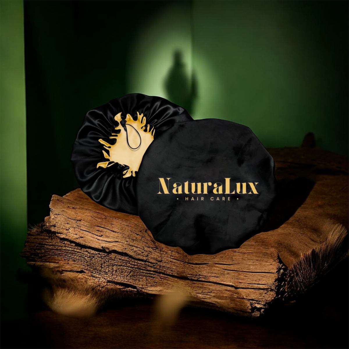 Bonnet en Satin – Le Rituel de Nuit NATURALUXHAIR