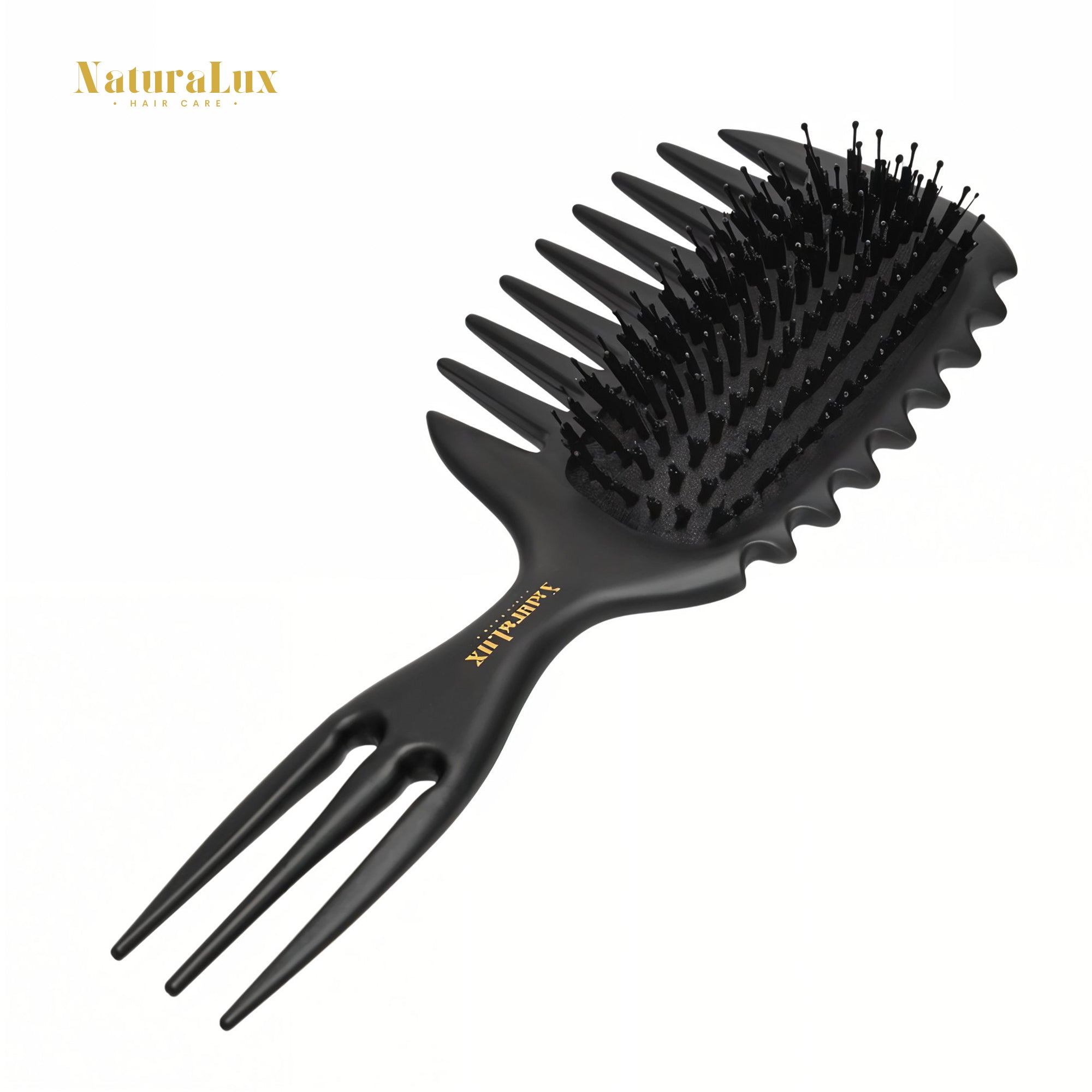 3-in-1 Curls Brush Comb – Define, Detangle & Slay